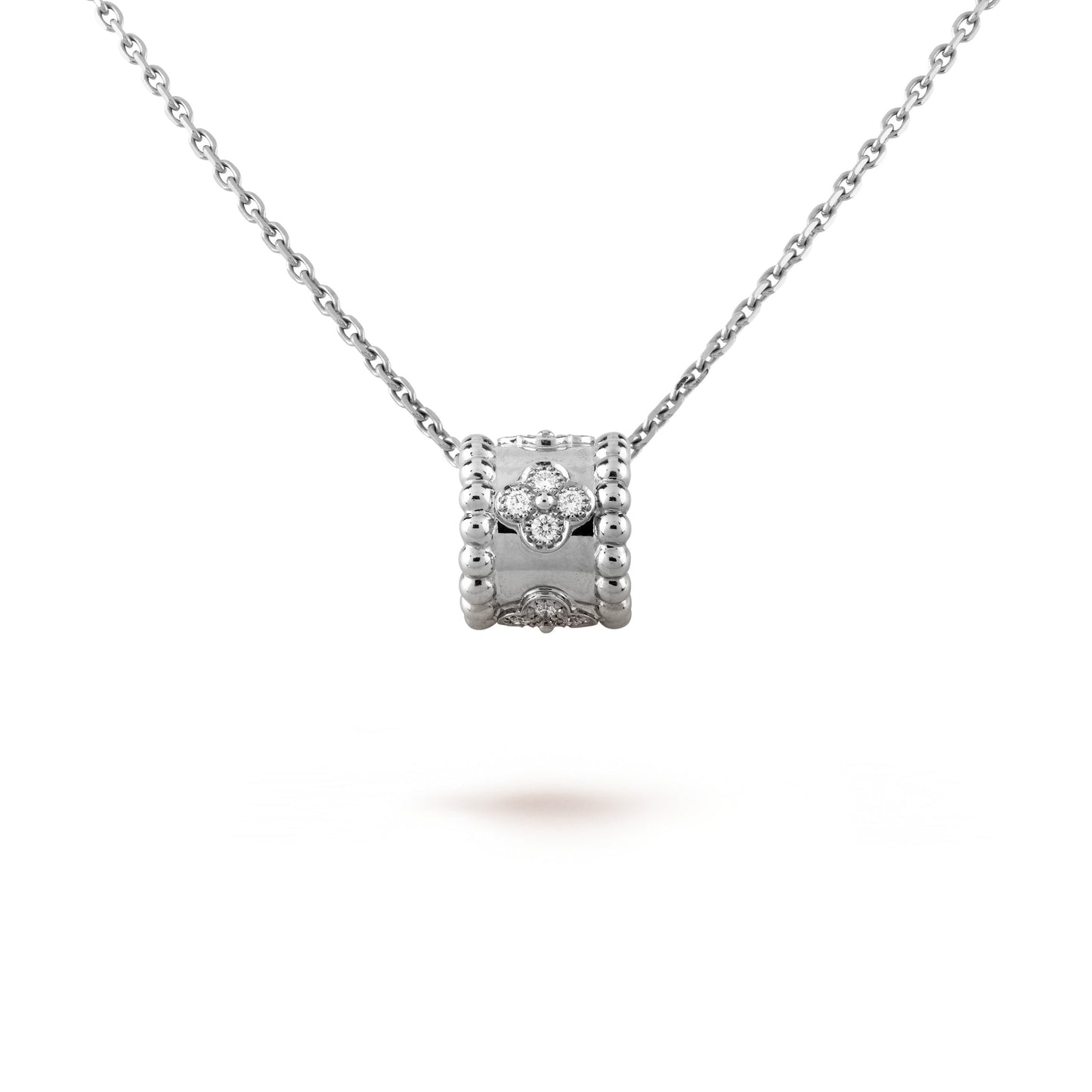 [Max Jewelry ]PERLEE PEDANT SIVLER DIAMOND NECKLACE