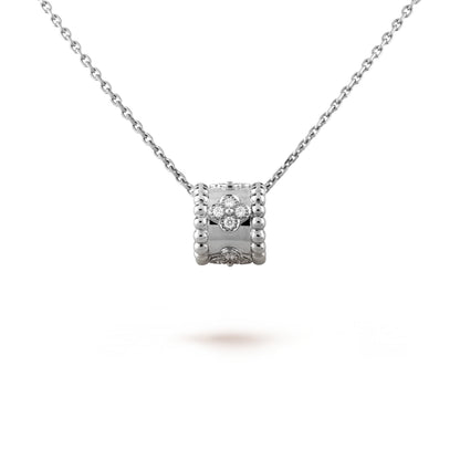 [Max Jewelry ]PERLEE PEDANT SIVLER DIAMOND NECKLACE