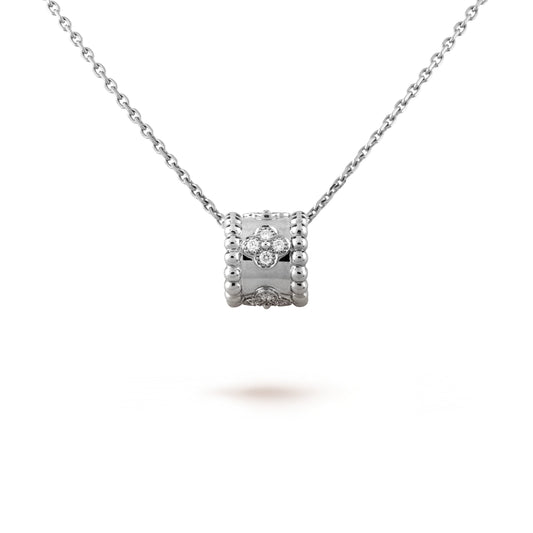 [Max Jewelry ]PERLEE PEDANT SIVLER DIAMOND NECKLACE