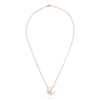 [Plus&Max]BUTTERFLY MOP DIAMOND NECKLACE