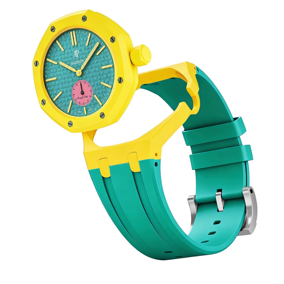 [Plus&Max]Royal Oak Pop Exclusive Bioceramic Case & Silicone Strap Mix Color