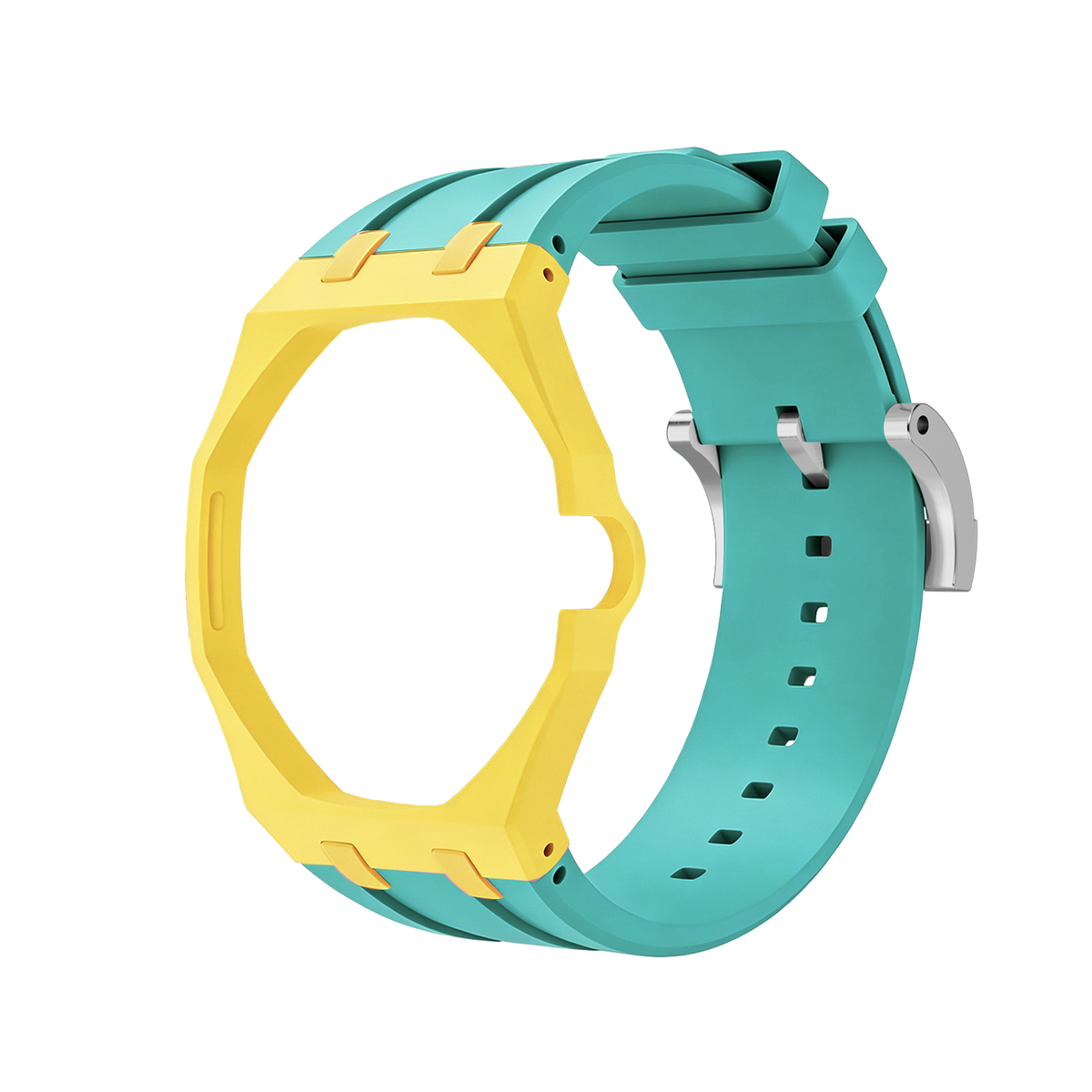 [Plus&Max]Royal Oak Pop Exclusive Bioceramic Case & Silicone Strap Mix Color