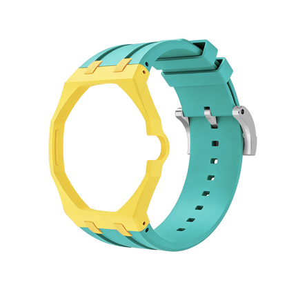 [Plus&Max]Royal Oak Pop Exclusive Bioceramic Case & Silicone Strap Mix Color
