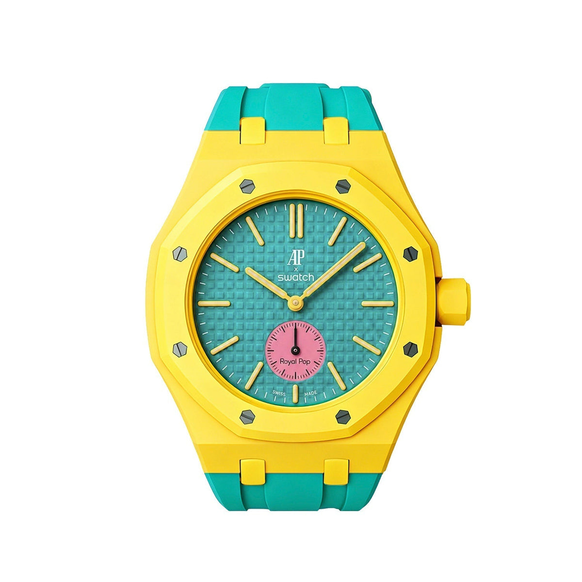 [Plus&Max]Royal Oak Pop Exclusive Bioceramic Case & Silicone Strap Mix Color