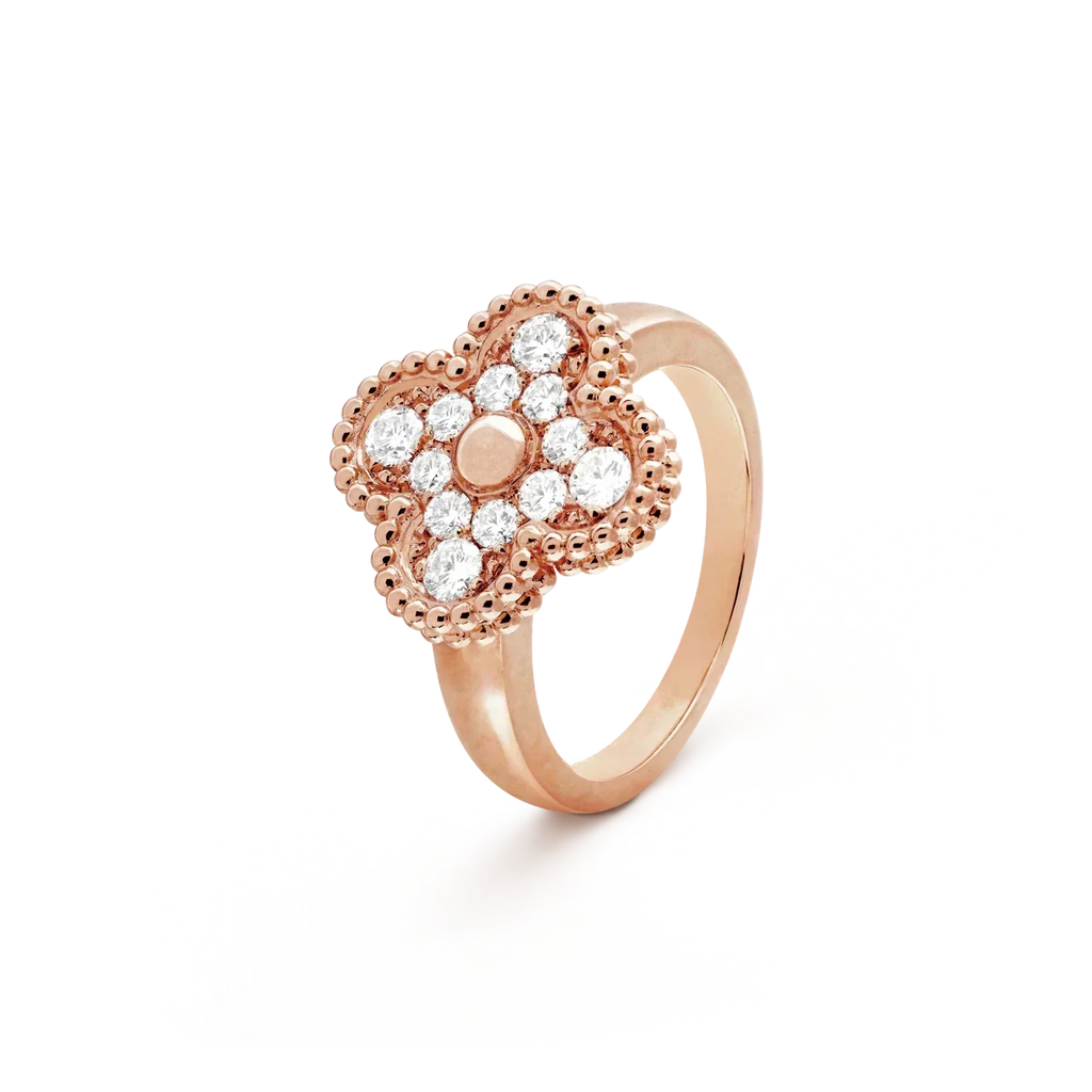 [Plus&Max]CLOVER DIAMOND RING