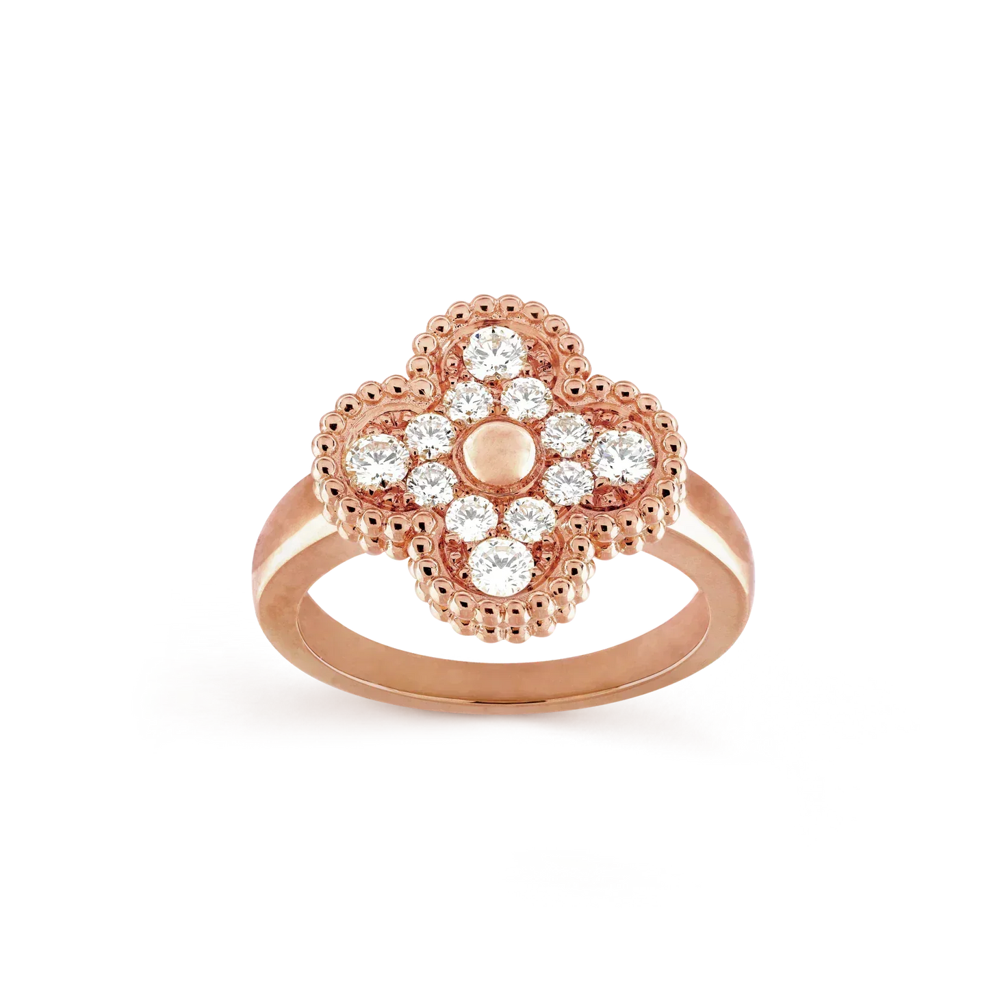 [Max Jewelry ]CLOVER DIAMOND RING