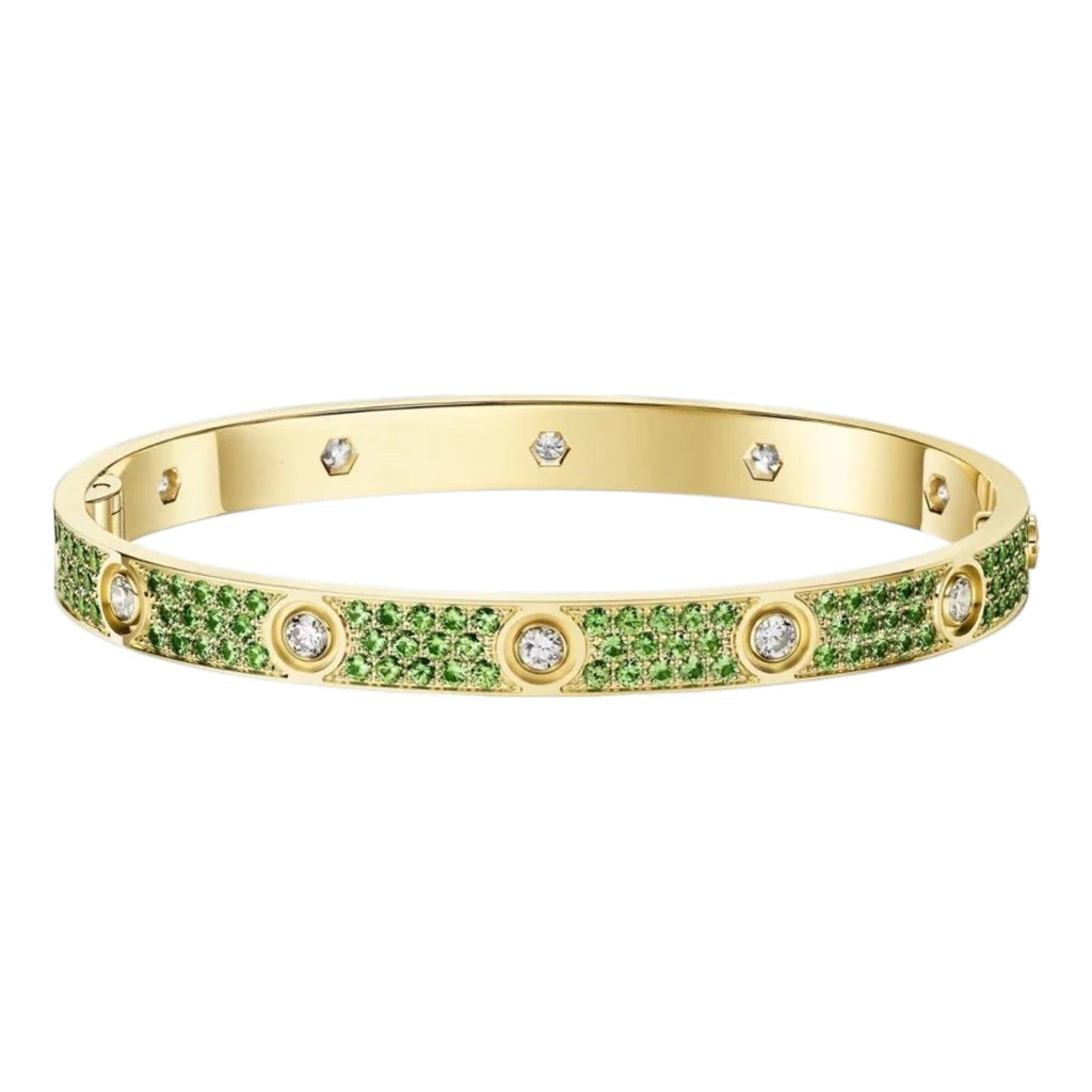 [Plus&Max]Classic 6.1mm Love Bracelet 10-Diamond Full Pavé