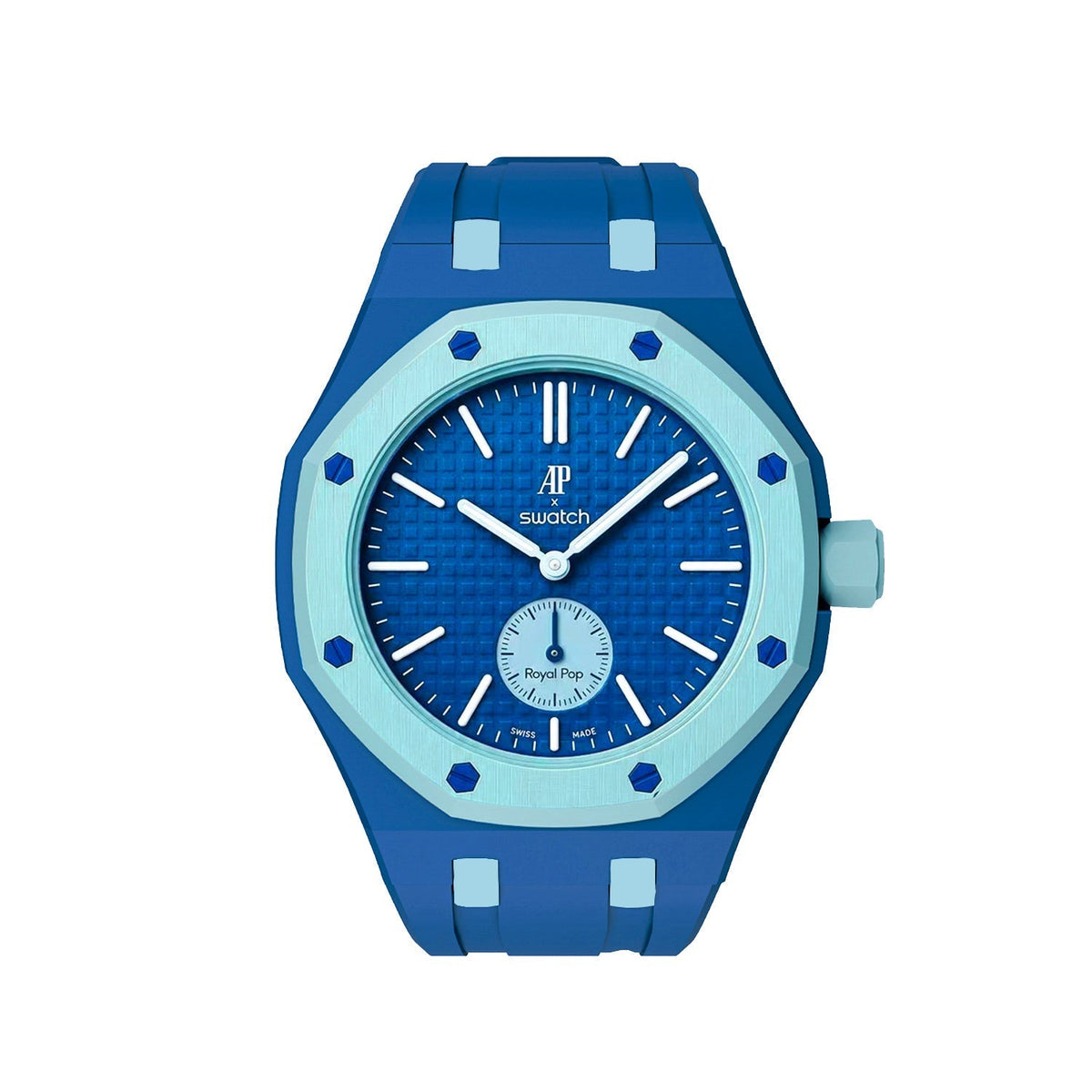 [Plus&Max]Royal Oak Pop Exclusive Bioceramic Case & Silicone Strap Mix Color