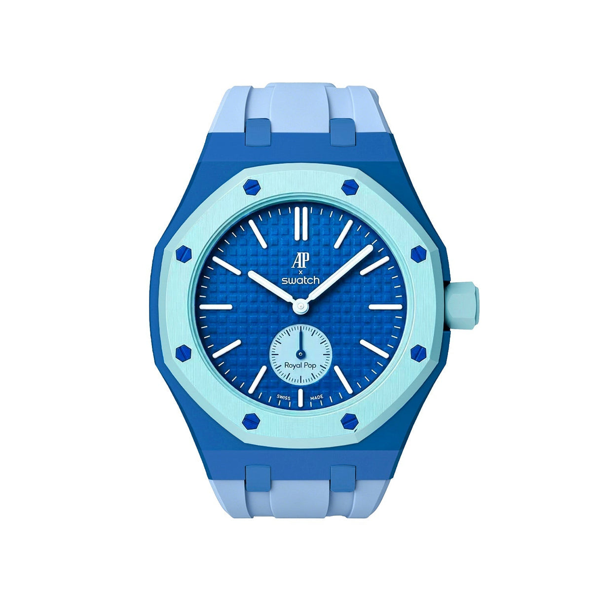 [Plus&Max]Royal Oak Pop Exclusive Bioceramic Case & Silicone Strap Mix Color