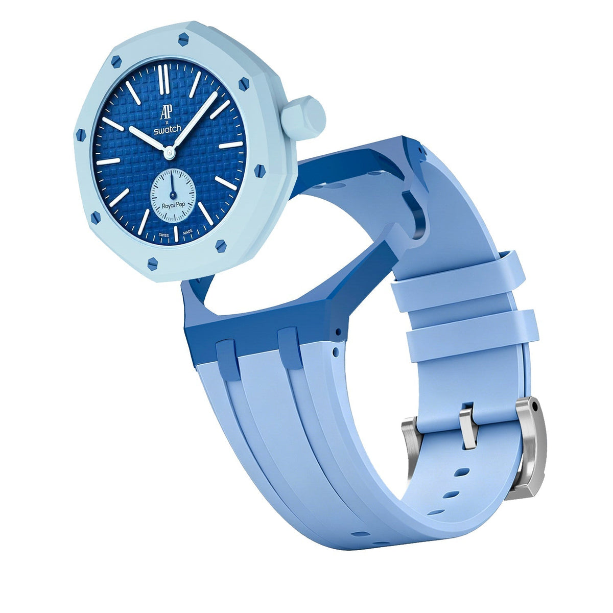 [Plus&Max]Royal Oak Pop Exclusive Bioceramic Case & Silicone Strap Mix Color