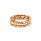 [Plus&Max]PERLEE DIAMOND ROSE GOLD RING