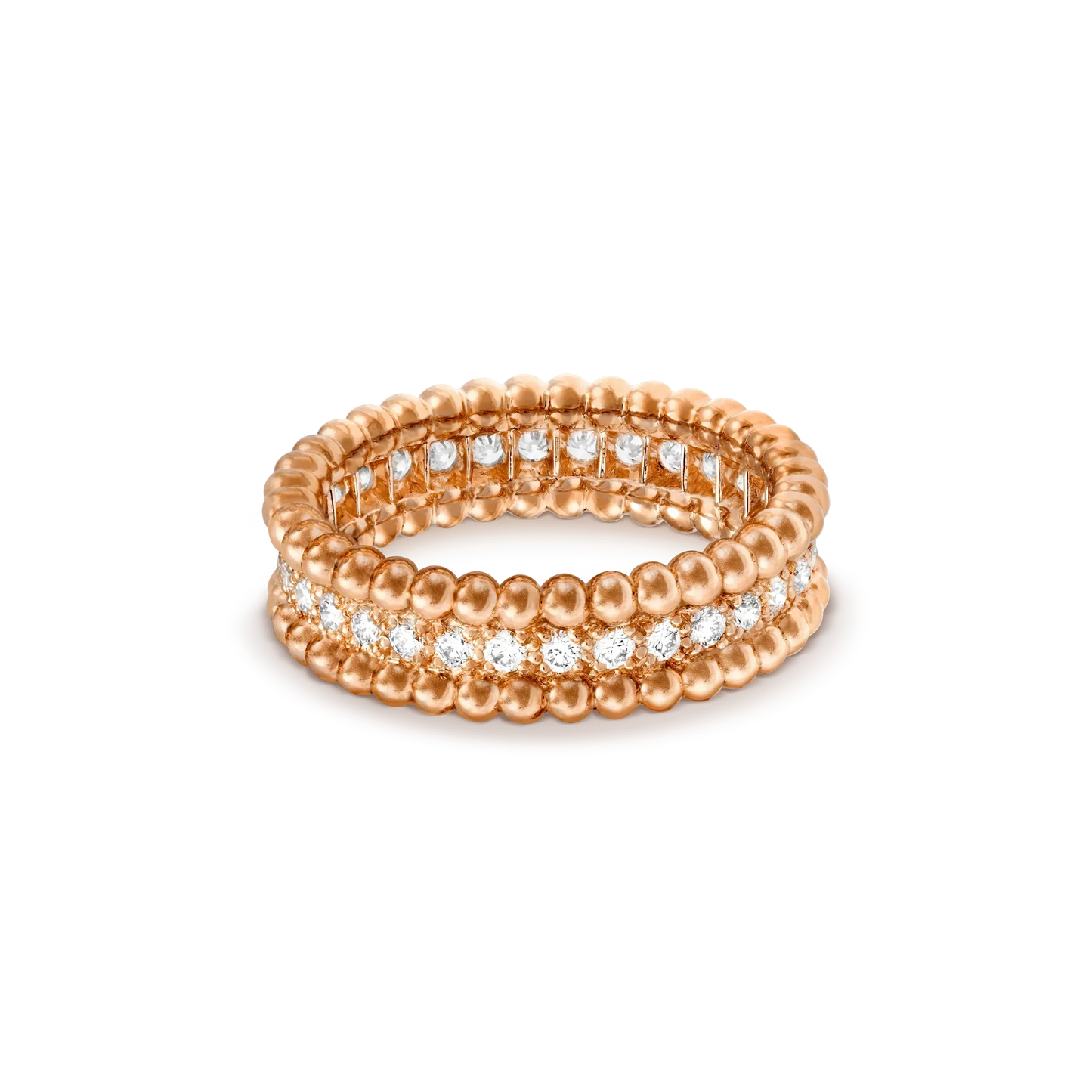 [Max Jewelry ]PERLEE DIAMOND ROSE GOLD RING