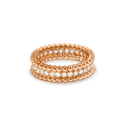 [Max Jewelry ]PERLEE DIAMOND ROSE GOLD RING