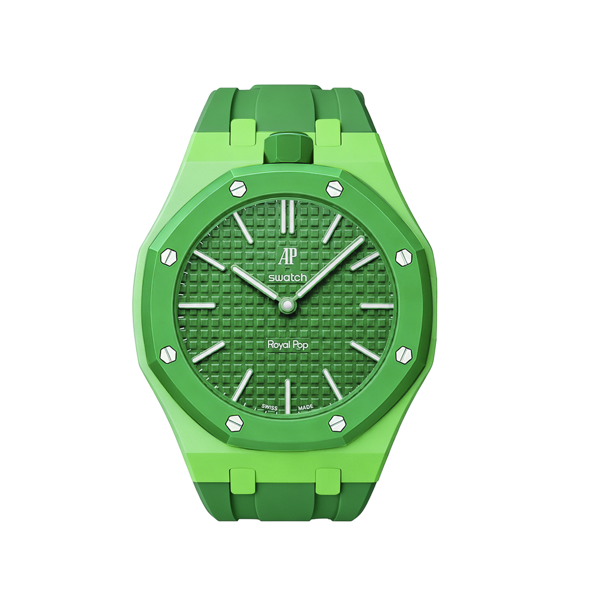 [Plus&Max]Royal Oak Pop Exclusive Bioceramic Case & Silicone Strap Mix Color