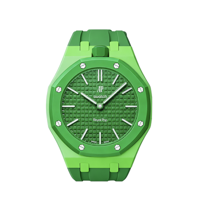 [Plus&Max]Royal Oak Pop Exclusive Bioceramic Case & Silicone Strap Mix Color