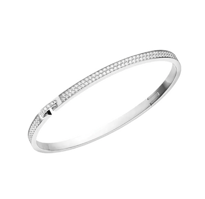 [Max Jewelry ]LIENS VIDENCE DIAMOND PAVED BRACELET
