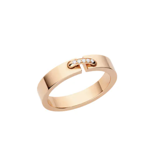 [Max Jewelry ]ALLIANCE LIENS VIDENCE DIAMOND 4MM RING