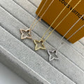 [Plus&Max]FOUR-LEAF CLOVER OPENWORK NECKLACE