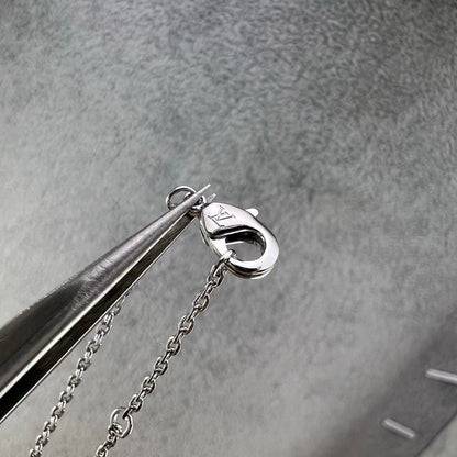 [Max Jewelry]FOUR-LEAF CLOVER OPENWORK NECKLACE