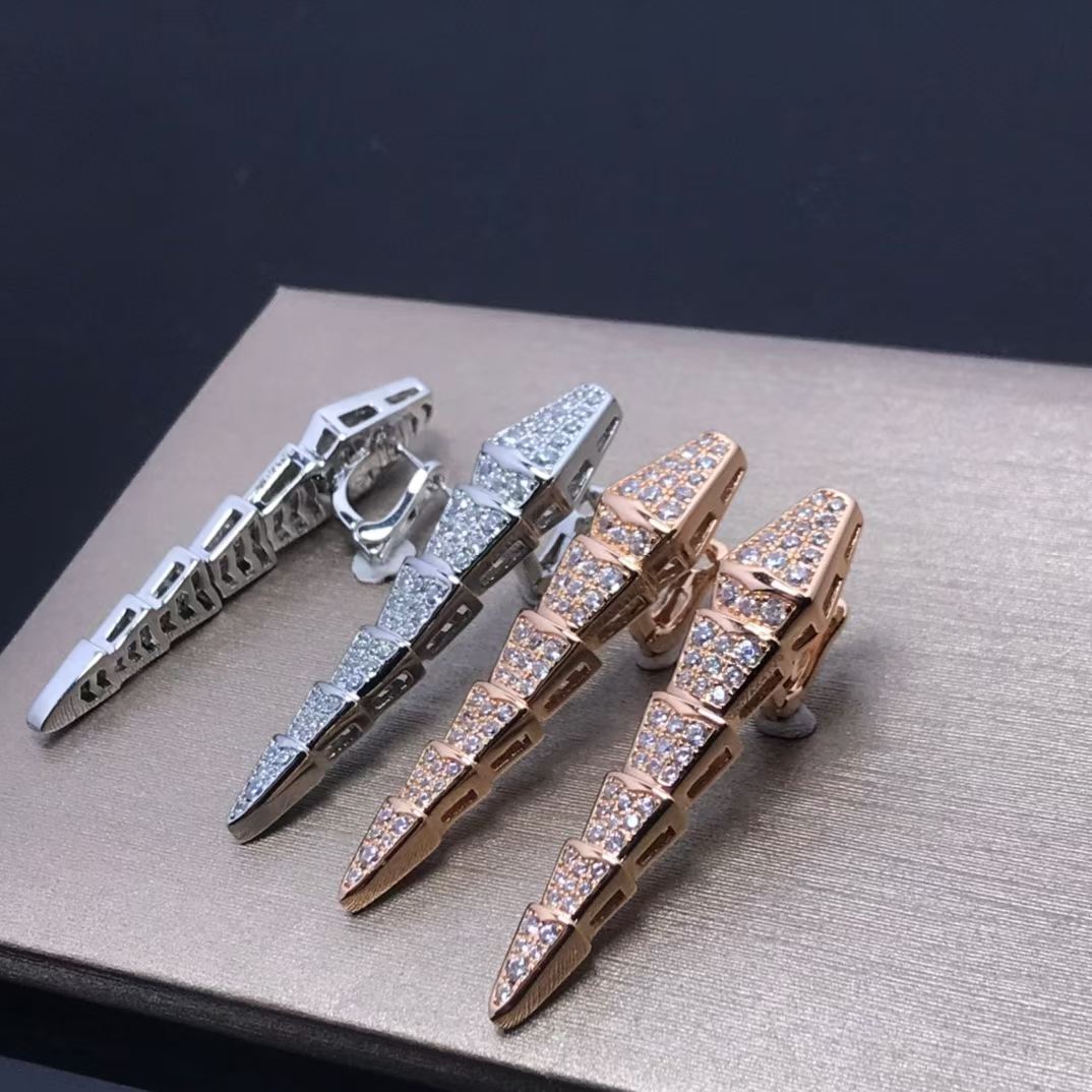 [Max Jewelry]NEW！STARRY SNAKE CLIP-ON EARRINGS