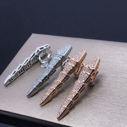 [Max Jewelry]NEW！STARRY SNAKE CLIP-ON EARRINGS