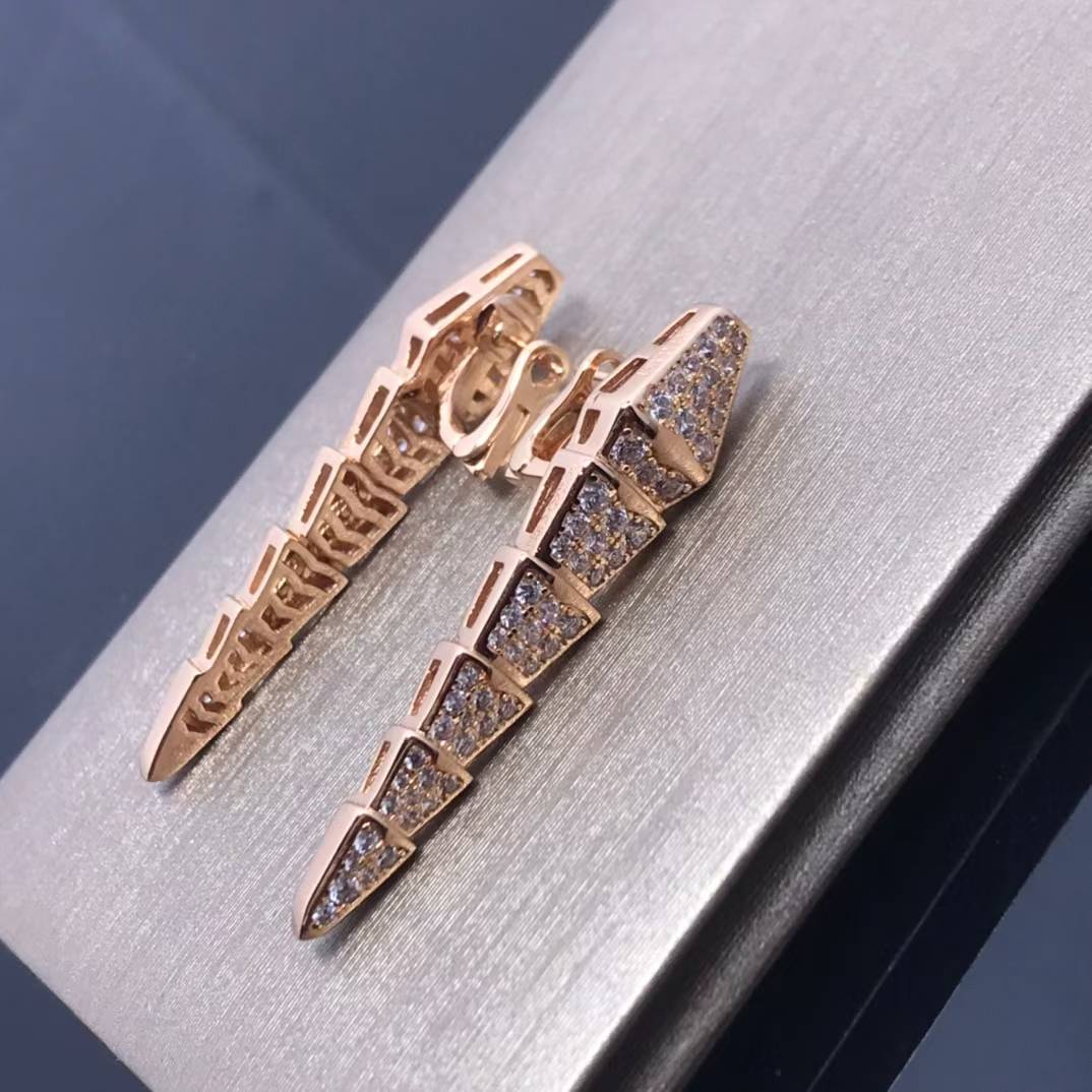 [Max Jewelry]NEW！STARRY SNAKE CLIP-ON EARRINGS