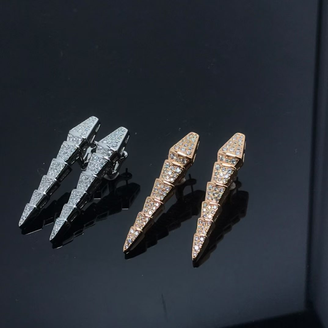 [Max Jewelry]NEW！STARRY SNAKE CLIP-ON EARRINGS