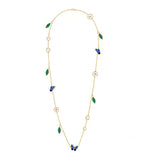 [Plus&Max ]LUCKY SPRING GOLD  MOTIFS  NECKLACE