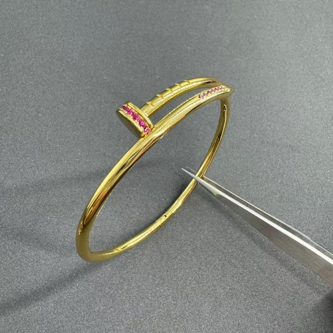 [Max Jewelry]JUSTE BRACELET 2.5MM DIAMONDS NEW