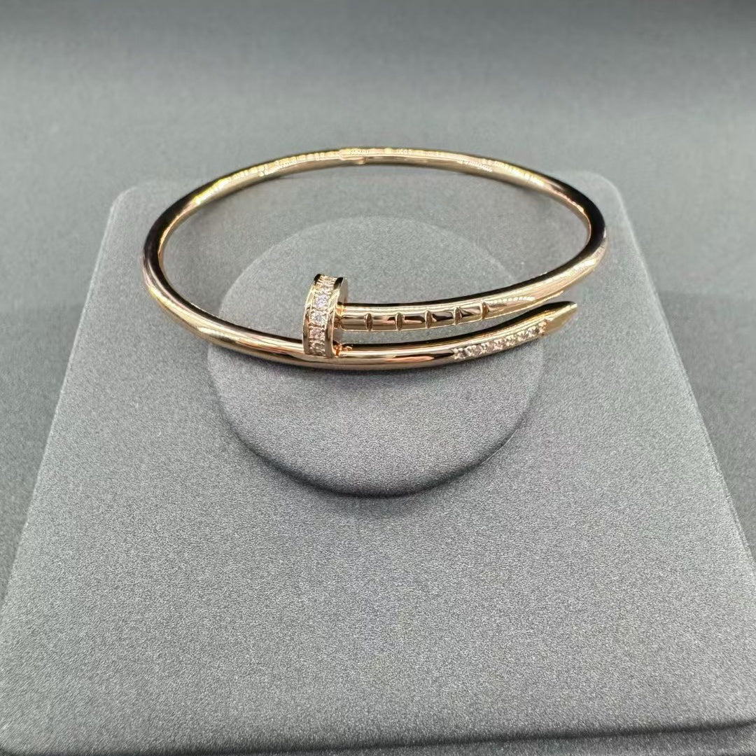 [Max Jewelry]JUSTE BRACELET 2.5MM DIAMONDS NEW