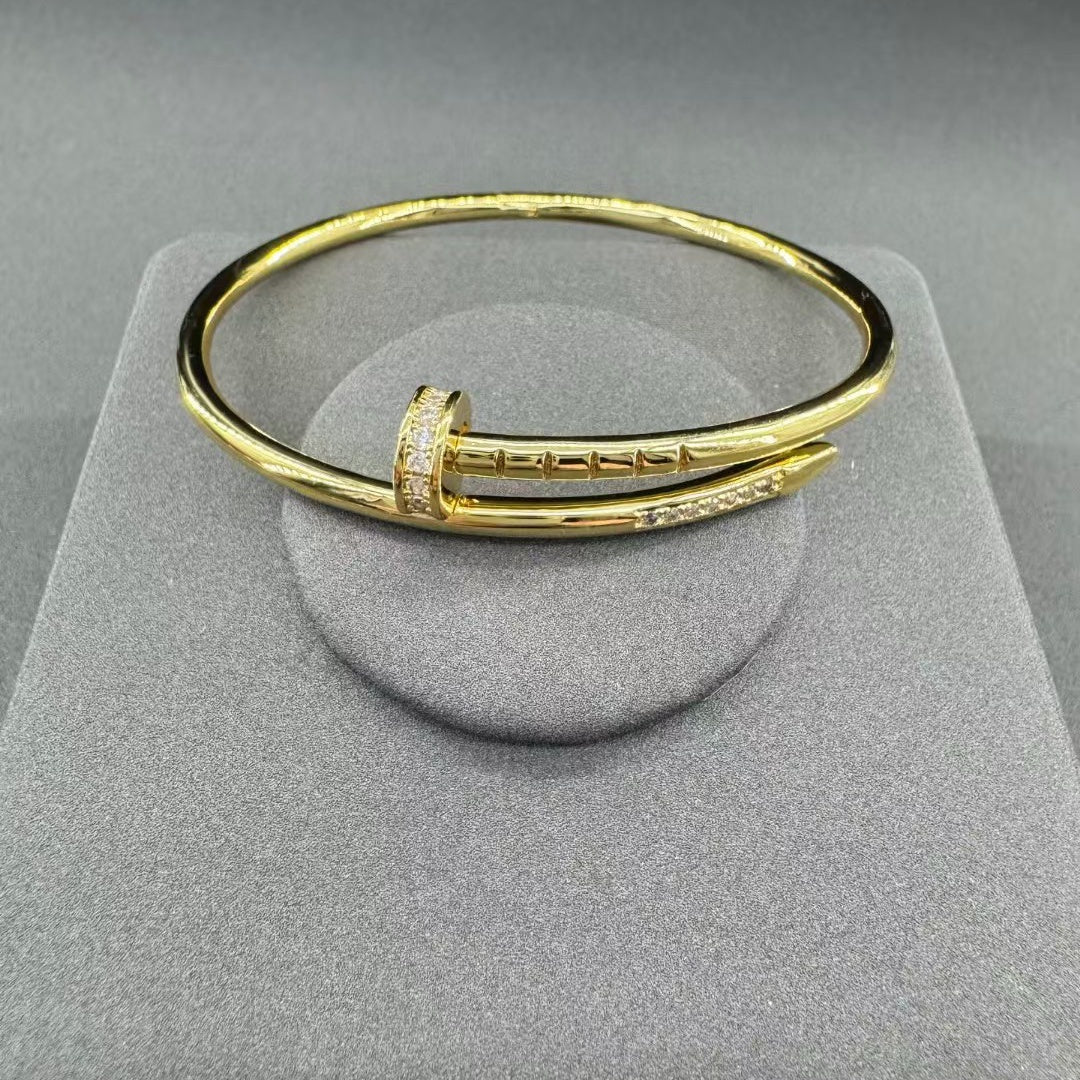 [Max Jewelry]JUSTE BRACELET 2.5MM DIAMONDS NEW