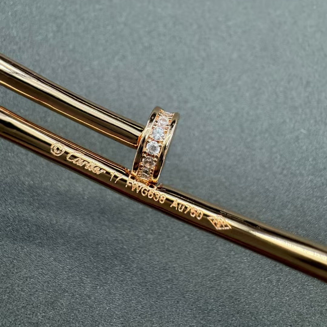 [Max Jewelry]JUSTE BRACELET 2.5MM DIAMONDS NEW