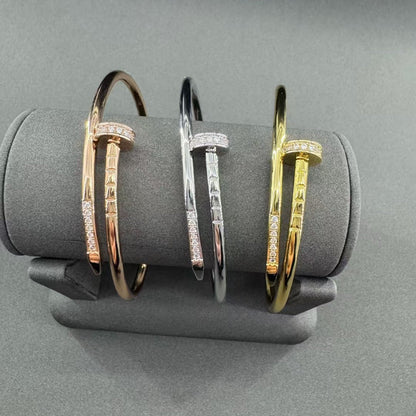 [Max Jewelry]JUSTE BRACELET 2.5MM DIAMONDS NEW