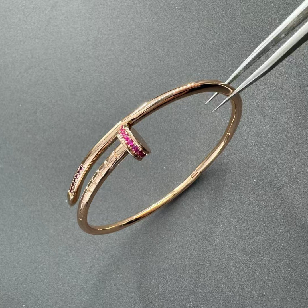 [Max Jewelry]JUSTE BRACELET 2.5MM DIAMONDS NEW