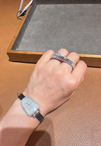 [Plus&Max]NEW STYLE FULL CIRCLE DOUBLE DIAMOND RING