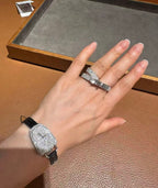 [Plus&Max]NEW STYLE FULL CIRCLE DOUBLE DIAMOND RING