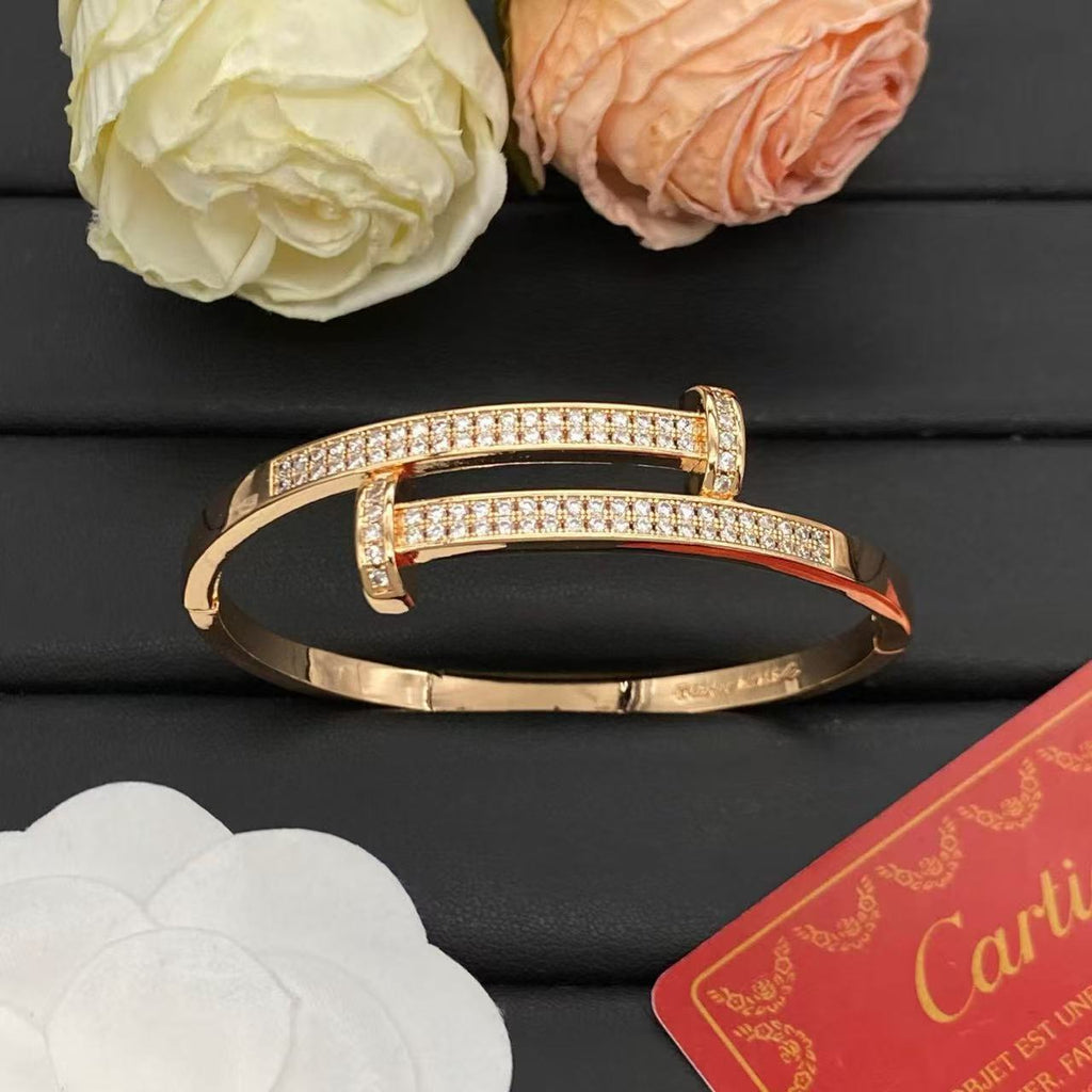 [Plus&Max]NEW ROSE GOLD 6.1MM BRACELET