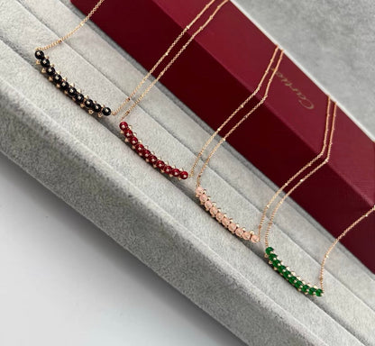 [：Max Jewelry]CLASH COLLECTION AGATE CHALCEDONY STUD NECKLACE
