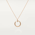 [Plus&Max]JUSTE NECKLACE PINK GOLD