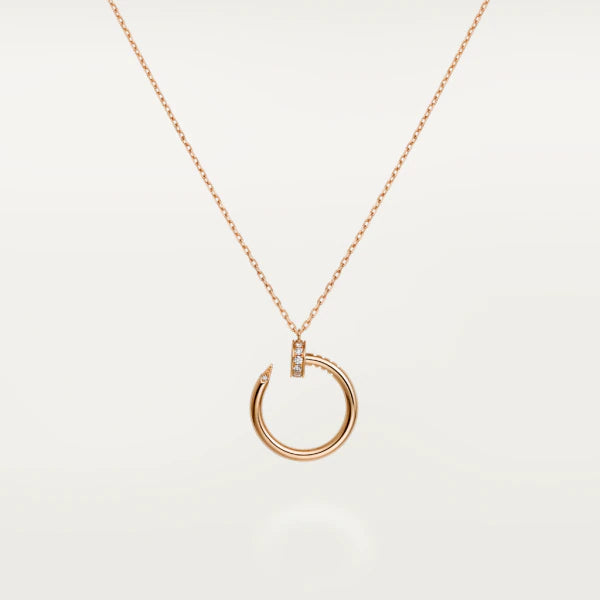 [Max Jewelry ]JUSTE NECKLACE PINK GOLD