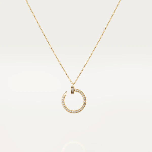 [Max Jewelry ]JUSTE NECKLACE GOLD DIAMONDS
