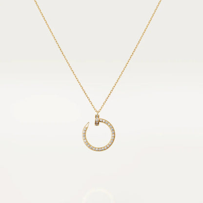 [Max Jewelry ]JUSTE NECKLACE GOLD DIAMONDS