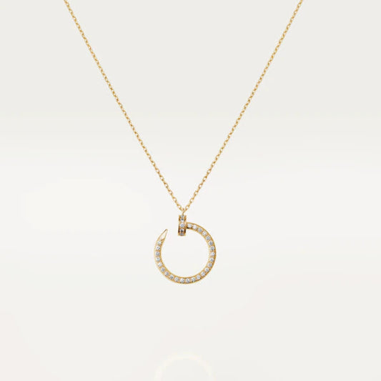 [Max Jewelry ]JUSTE NECKLACE GOLD DIAMONDS