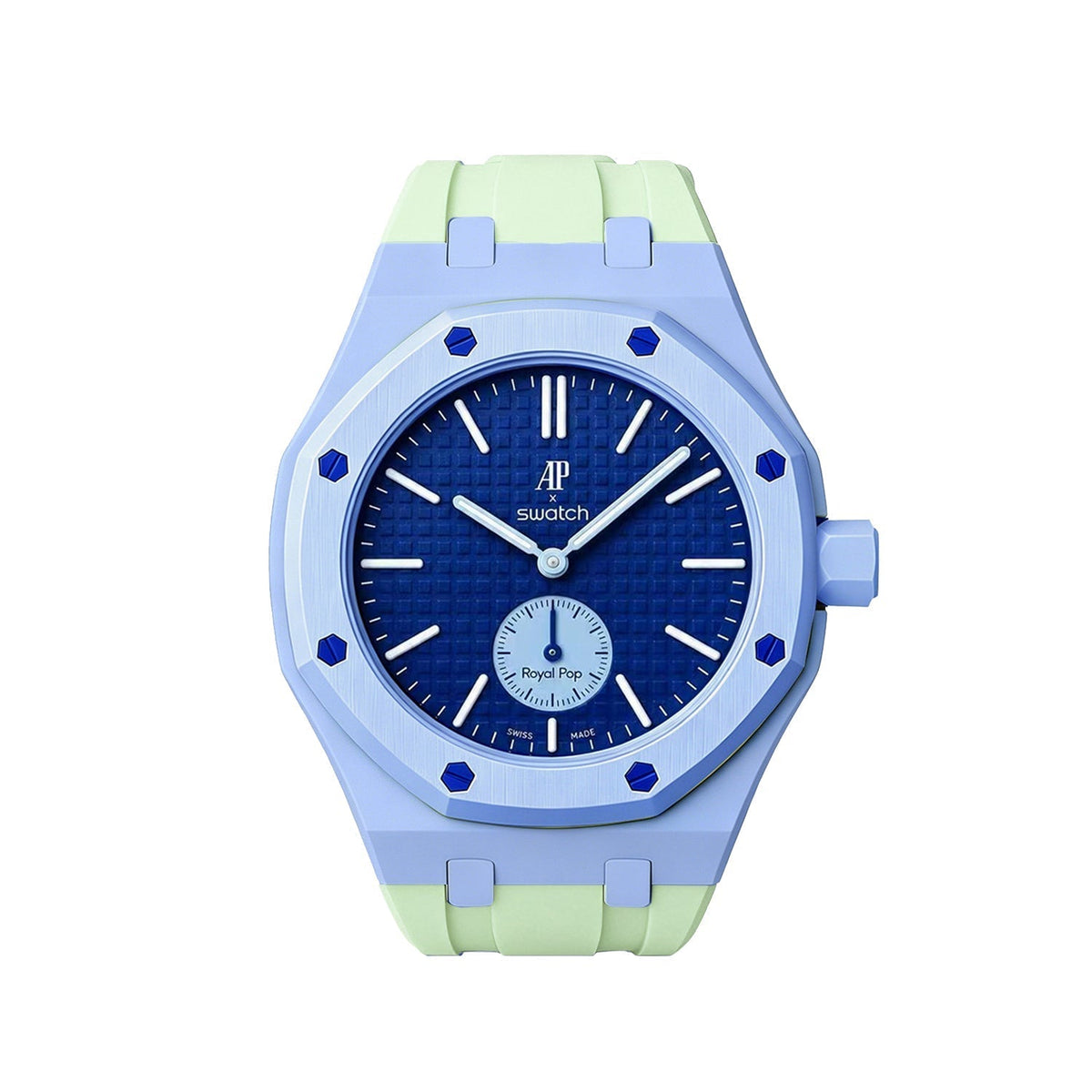 [Plus&Max]Royal Oak Pop Exclusive Bioceramic Case & Silicone Strap Mix Color