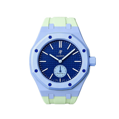 [Plus&Max]Royal Oak Pop Exclusive Bioceramic Case & Silicone Strap Mix Color
