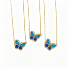 [Plus&Max] 2026 NEW LUCKY BUTTERFLY 1 MOTIFS NECKLACE