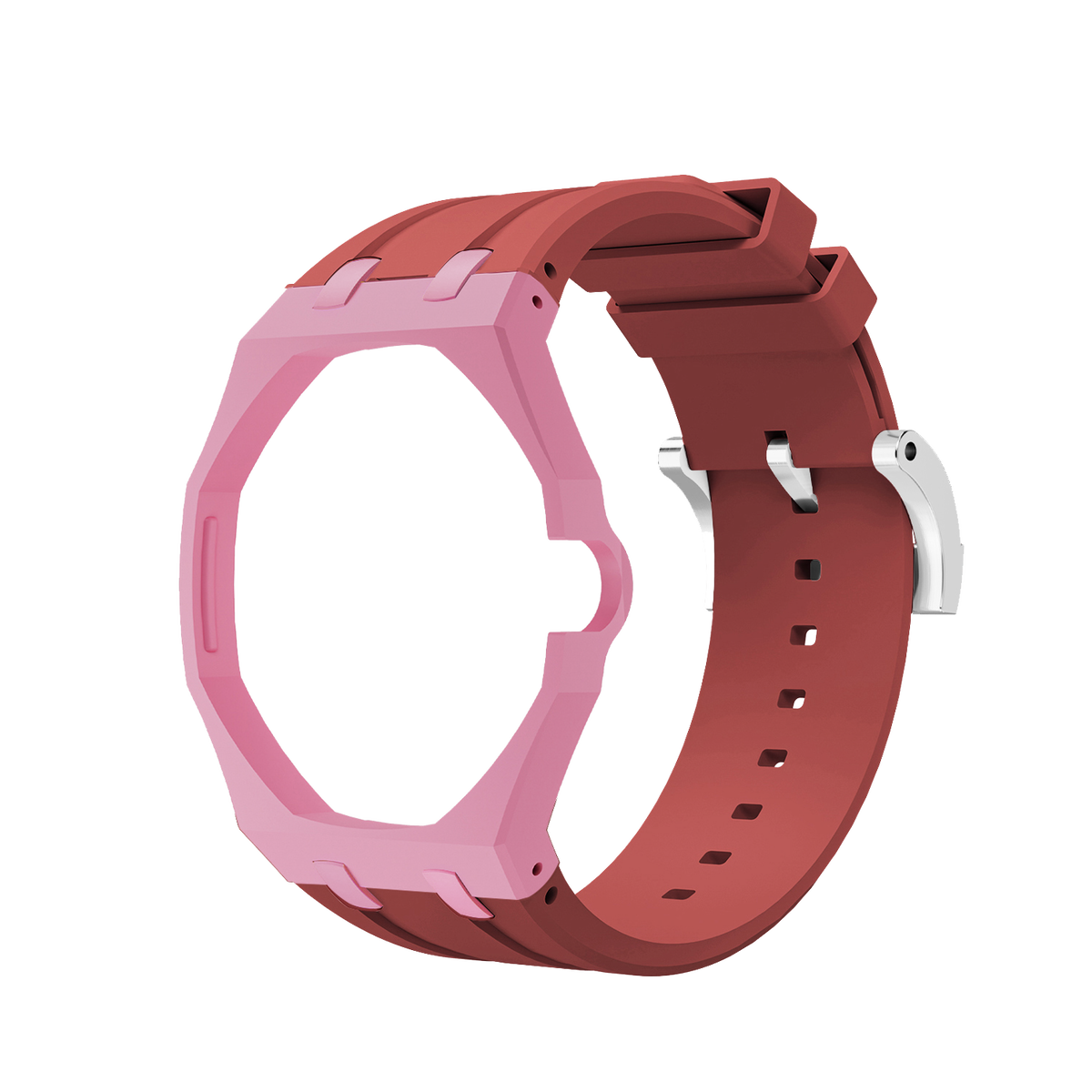 [Plus&Max]Royal Oak Pop Exclusive Bioceramic Case & Silicone Strap Mix Color