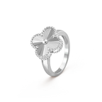 [Plus&Max]CLOVER SILVER RING