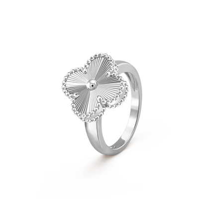[Max Jewelry ]CLOVER SILVER RING