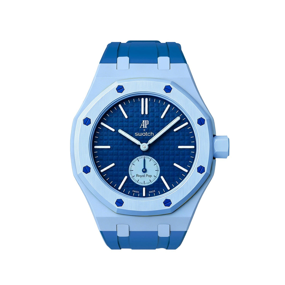 [Plus&Max]Royal Oak Pop Exclusive Bioceramic Case & Silicone Strap Mix Color